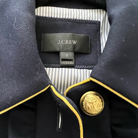 J. Crew Navy Jacket - Picture 4 of 4